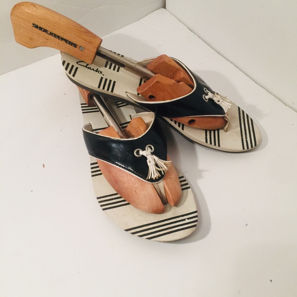 Clark’s Sandals, Tan, size 10 M